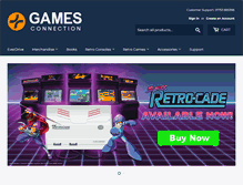 Tablet Screenshot of gamesconnection.co.uk